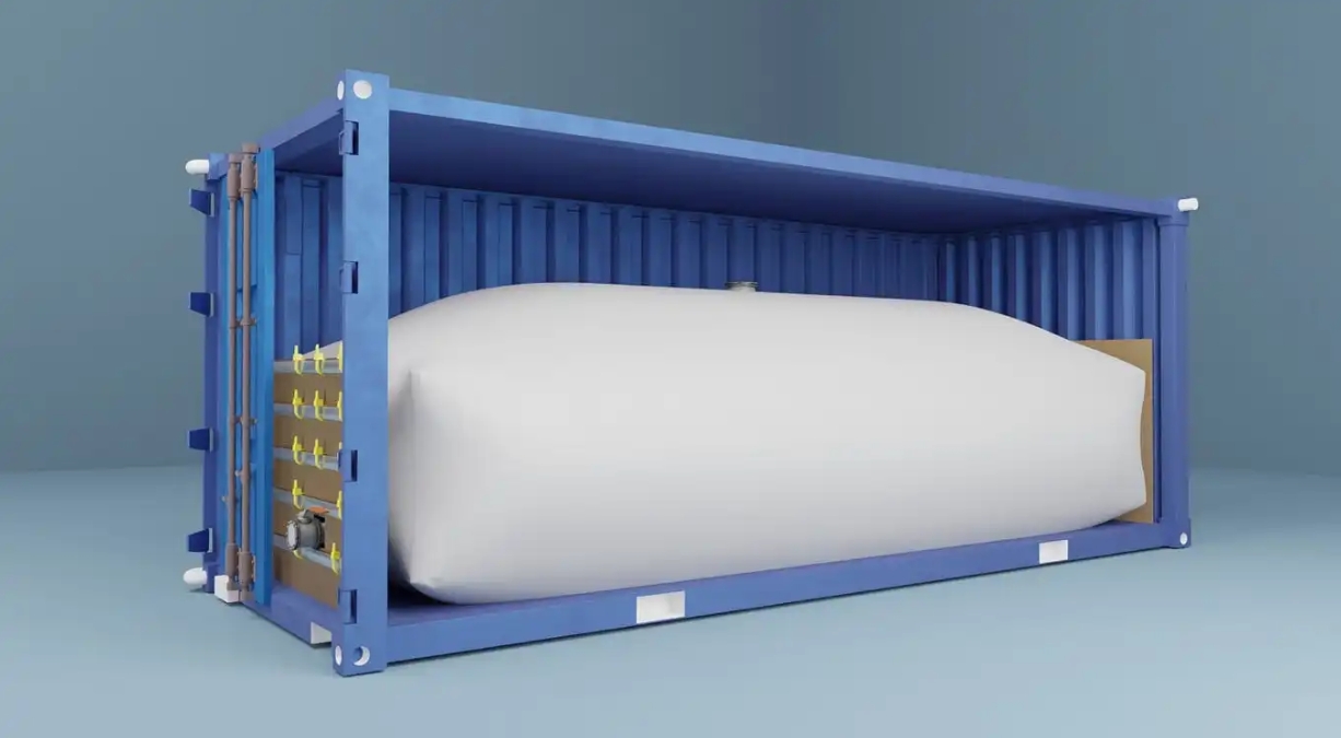 Flexitank packaging example